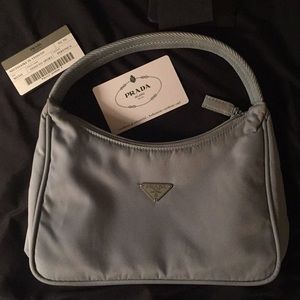 Authentic Prada handbag- baby blue